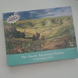 North American Prairie Puzzle A Vanishing Vista, Larry Eifert